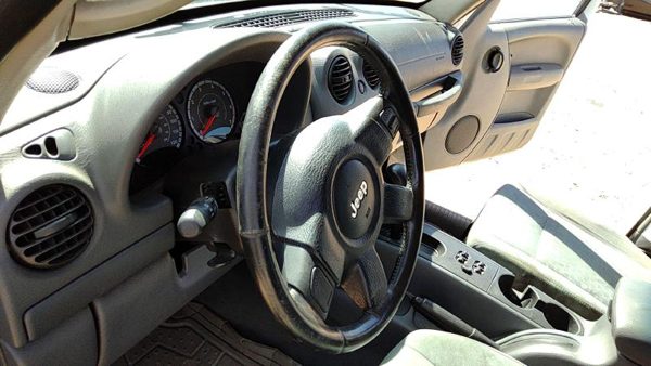 2005 Jeep Liberty Steering Wheel OEM Gray D5 ur71dx9ab — photo 2