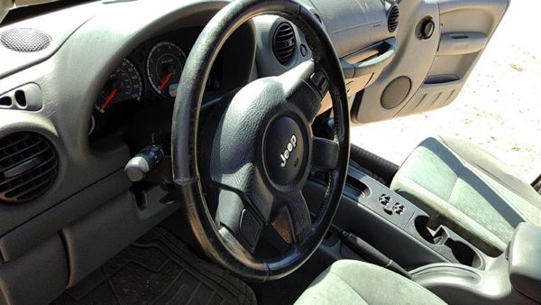 2005 Jeep Liberty Steering Wheel OEM Gray D5 ur71dx9ab — photo 3