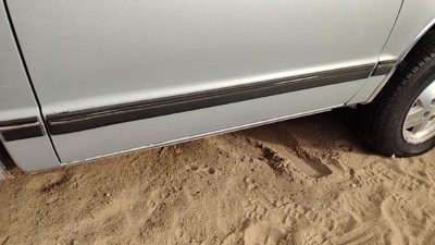 82-93 Chevy S10 Pickup Passenger Right Front Moulding From Door Oem Trim Strip