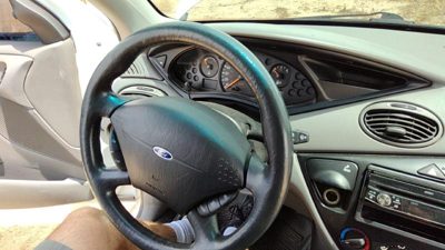 2000 Ford Focus Steering Wheel Station Wagon Gray Ea