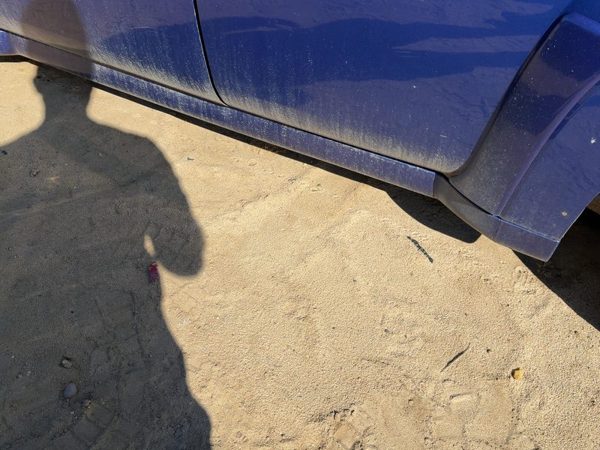 06-07 Chevy Hhr Driver Left Lower Rocker Panel Moulding Oem Ls Daytona Blue 69U — photo 4