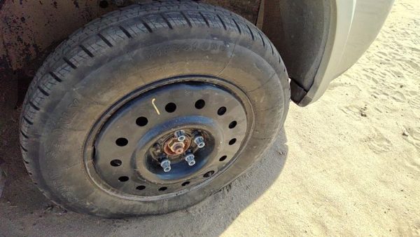 2005-2009 Chevy Equinox 16' Compact Spare Mini Donut Wheel Tire Oem #1 09593686 — photo 4