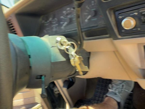 1991-1994 Ford Explorer 2 Dr Steering Column Assembly Tilt Cruise Tan — photo 6