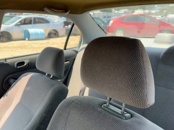 1996-1998 Honda Civic Pair Of Front Headrests Oem Left Right Set Seat Gray F — photo 1