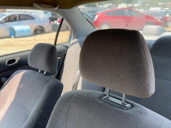 1996-1998 Honda Civic Pair Of Front Headrests Oem Left Right Set Seat Gray F — photo 3