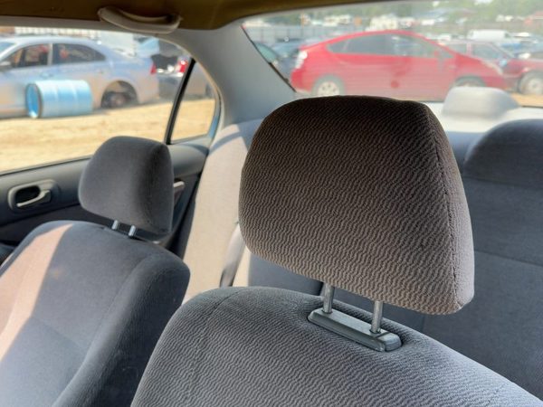 1996-1998 Honda Civic Pair Of Front Headrests Oem Left Right Set Seat Gray F — photo 4