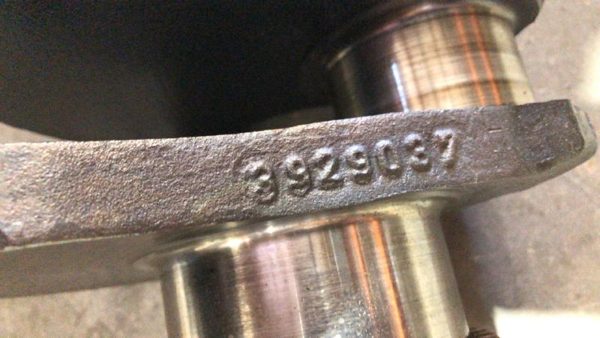 2001 Dodge Ram 2500 Core Crankshaft Spun Rod Bearing 5.9L Cummins Oem — photo 8