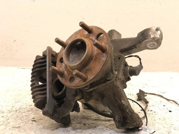 86-87 Corvette C4 Driver Left Front Spindle Steering Knuckle Wth Hub And Caliper — photo 2