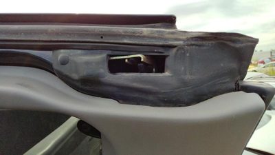 1999-2004 Ford F150 Driver Rear Door Latch With Rods/Cables Oem Back Upper Lower