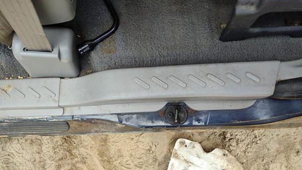 1997-2003 Ford F150 Driver Left Lower Kick Trim Panel Oem Gray — photo 3