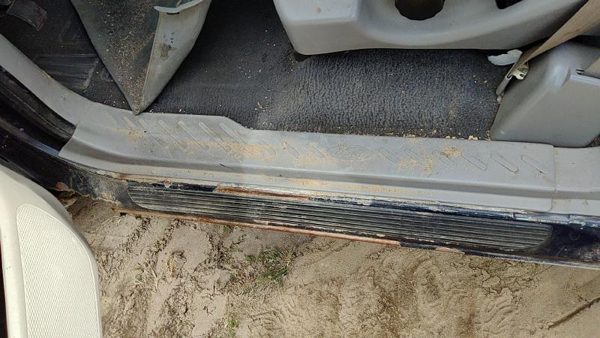 1997-2003 Ford F150 Driver Left Lower Kick Trim Panel Oem Gray — photo 1