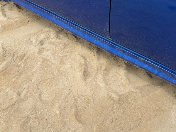 2007-2012 Nissan Sentra Driver Left Lower Rocker Panel Moulding Oem Blue B17 — photo 4