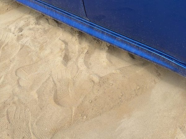 2007-2012 Nissan Sentra Driver Left Lower Rocker Panel Moulding Oem Blue B17 — photo 5