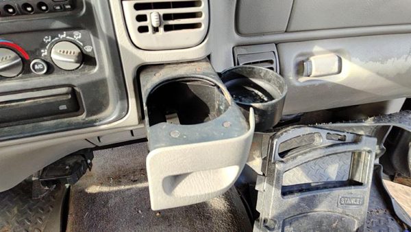 1999 Chevy Suburban Slide Out Dash Cup Holder Oem Gray 132 — photo 3