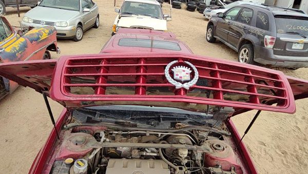 1995-2002 Cadillac Eldorado Front Grille Assembly Oem With Frame Crimson Red 86U — photo 2