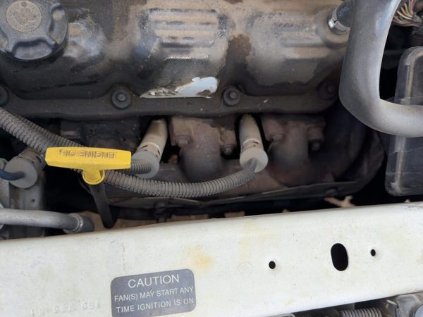 90-00 Town & Country Driver Left Exhaust Manifold Assembly Oem 3.3L Front — photo 3