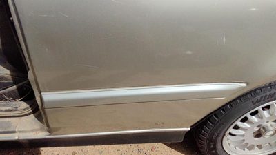 2000 Vw Cabrio Convertible Driver Left Rear Moulding On Quarter Panel Oem Silver