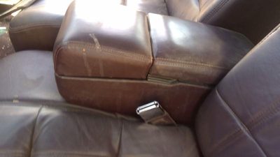 93-96 Cadillac Fleetwood Center Console Lid Only Oem Arm Rest Fold Down Maroon