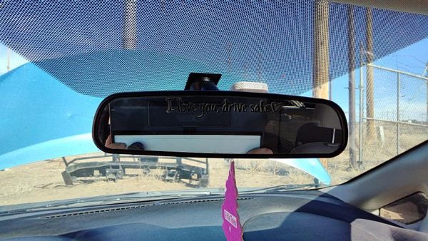 2007-2024 Nissan Versa Note Inside Rear View Mirror Oem Windshield Mounted — photo 1