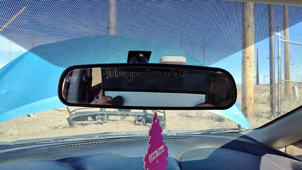 2007-2024 Nissan Versa Note Inside Rear View Mirror Oem Windshield Mounted — photo 3