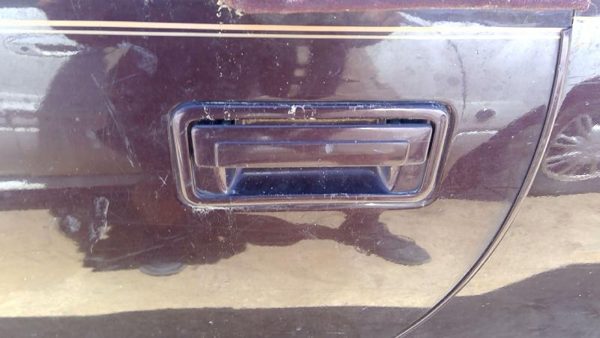 93 Cadillac Fleetwood Driver Left Rear Back Outside Door Handle Oem Lever Maroon — photo 5