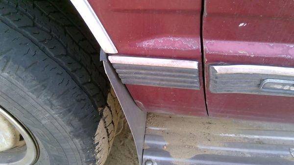 88-00 Gmc Sierra 2500 Driver Left Moulding From Fender Oem Trim Strip — photo 5