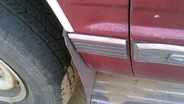 88-00 Gmc Sierra 2500 Driver Left Moulding From Fender Oem Trim Strip — photo 7
