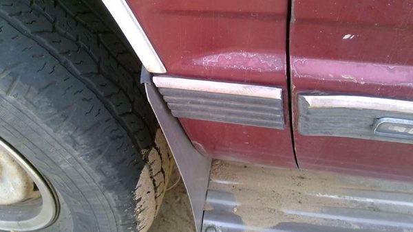 88-00 Gmc Sierra 2500 Driver Left Moulding From Fender Oem Trim Strip — photo 6