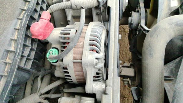 2010-2012 Subaru Legacy Outback Alternator 2.5L 23700Aa63b — photo 3