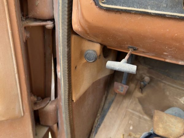 1980 Chevy Silverado C20 Driver Left Lower Kick Trim Panel Oem Tan — photo 4
