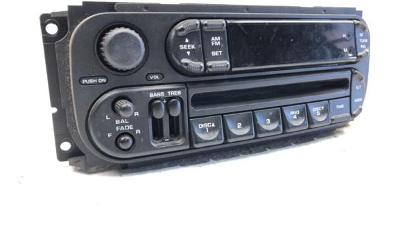 1998-2002 Dodge Intrepid Stock Radio Oem Factory Stereo Cd Player 56038567Af — photo 3