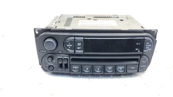 1998-2002 Dodge Intrepid Stock Radio Oem Factory Stereo Cd Player 56038567Af — photo 1