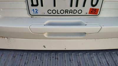 2004-2007 Ford Freestar Rear Hatch Handle Oem Lift Gate Button Lever Wt White