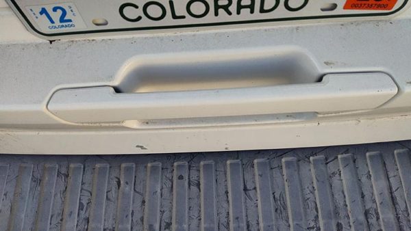 2004-2007 Ford Freestar Rear Hatch Handle Oem Lift Gate Button Lever Wt White — photo 4