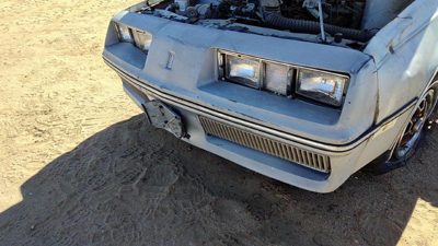 1982-1983 Oldsmobile Firenza Front Bumper Cover Assembly Oem Silver 22520344
