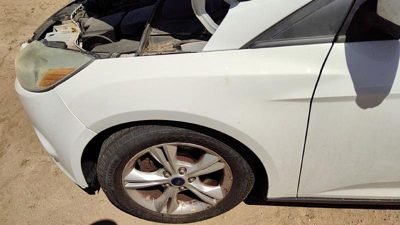 2012-2018 Ford Focus Ford Focus Driver Left Front Fender Oem White Yz Bm5Z16006A