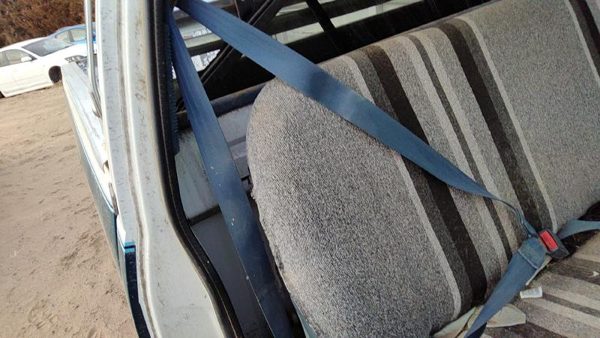 91 Chevy Silverado 1500 Passenger Right Front Seat Belt Retractor Shoulder Blue — photo 2