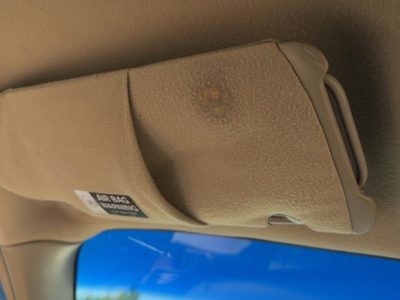 2000-2005 Buick Lesabre Driver Left Sun Visor Oem Taupe 56B 88955312