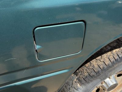 1995 Isuzu Rodeo Fuel Tank Door With Hinge Gas Lid Oem Filler Green 732