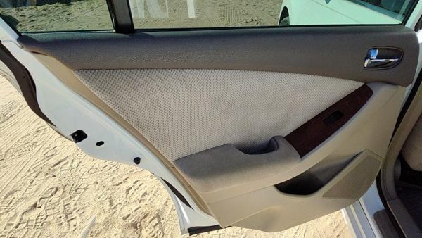 07-09 Nissan Altima Driver Left Rear Door Trim Panel With Switches Back Blond C — photo 3
