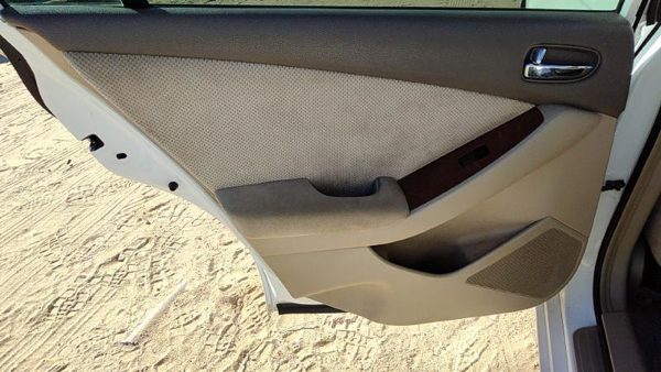 07-09 Nissan Altima Driver Left Rear Door Trim Panel With Switches Back Blond C — photo 1