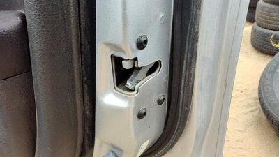 2006-2012 Ford Fusion Passenger Right Front Door Latch With Rods/Cables Oem