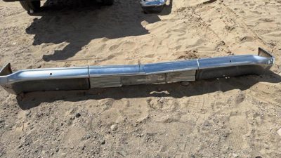 1962 Chevy Impala Rear Bumper With Brackets Oem Chrome 4 Door Sedan