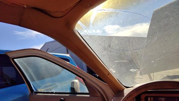 1984-1987 Ford Tempo Driver Left A Pillar Trim Windshield Post Panel Oem Tan — photo 3