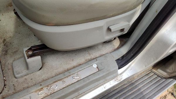 2003 Lincoln Aviator Driver Left Side Seat Trim Panel Oem Gray Bl — photo 5