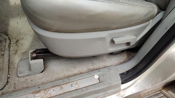 2003 Lincoln Aviator Driver Left Side Seat Trim Panel Oem Gray Bl — photo 3