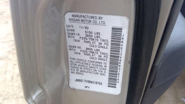 1993-1995 Nissan Pathfinder Transfer Case Assembly OEM 4x4 4wd Tcase 3310074P10 — photo 4