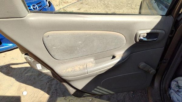 01-02 Dodge Neon Driver Left Rear Door Trim Panel With Switches Back Gray B7L5 — photo 2