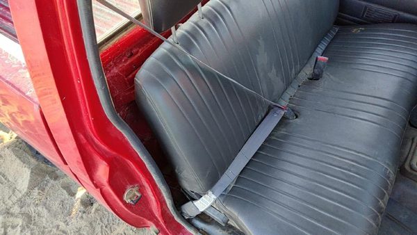 1997 Nissan Hardbody Passenger Right Front Seat Belt Retractor Oem Shoulder Gray — photo 1