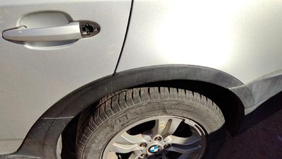 2004-2010 Bmw X3 Driver Left Rear Wheel Flare Moulding Oem Back 51713330867
